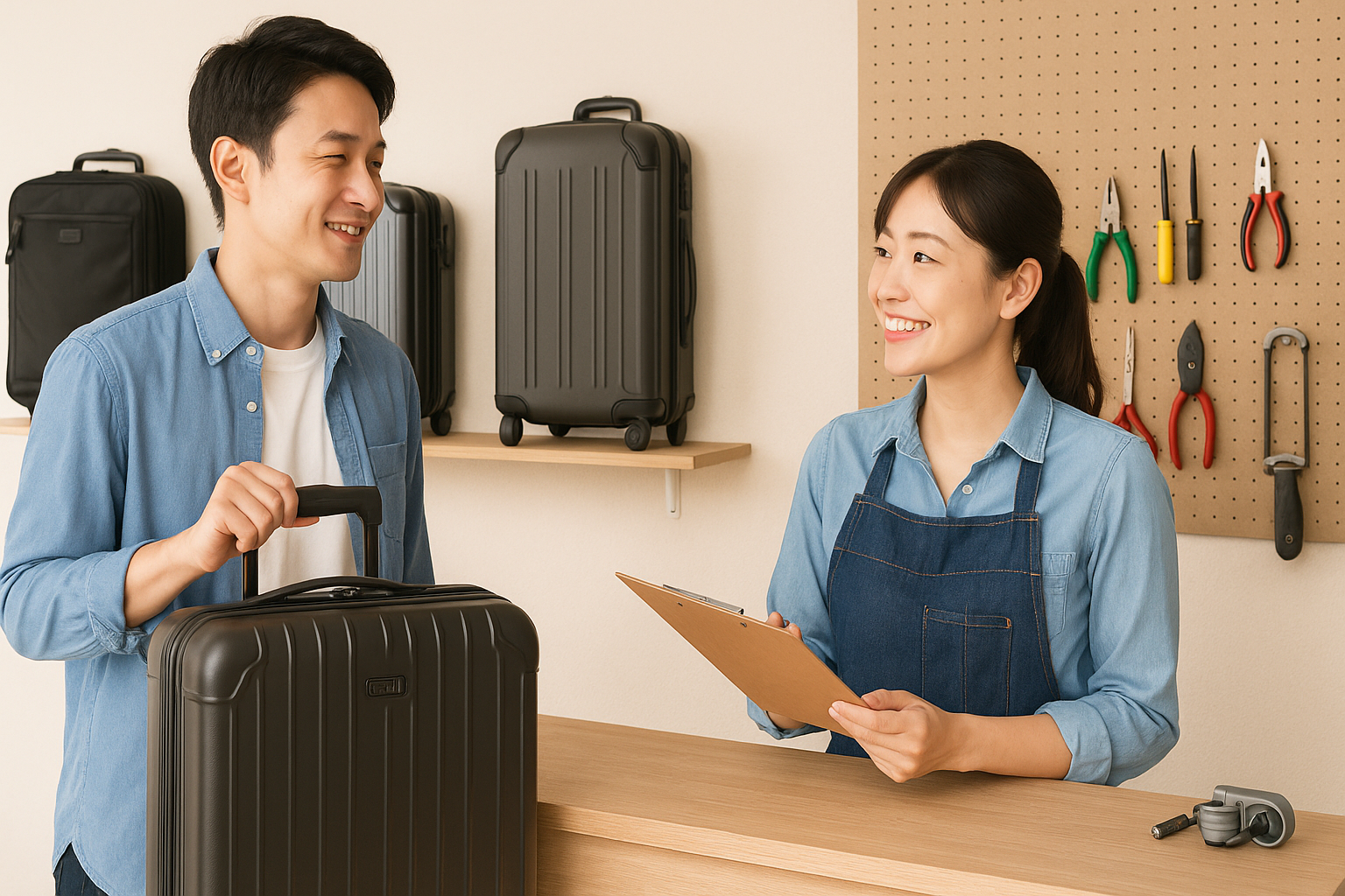 tumiの修理の東京の持ち込み対応店の選び方と修理費用の目安